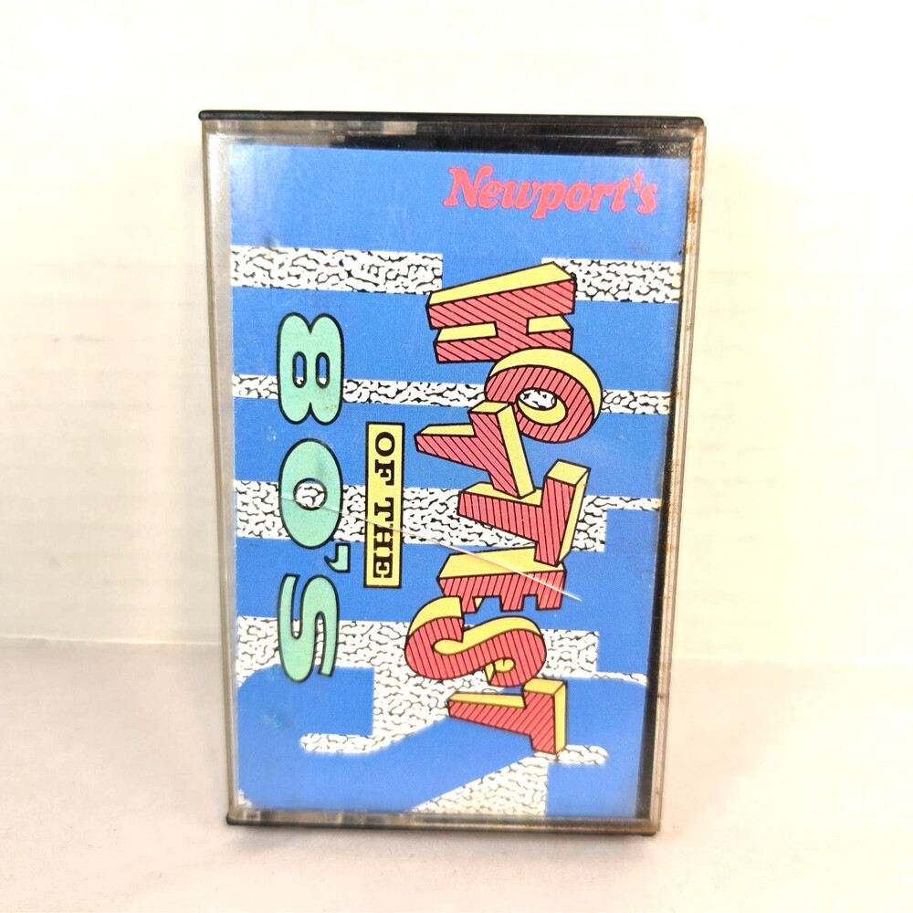Vintage - 1989 - Newport's - Hottest Of The 80's - Cassette Tape - Hits